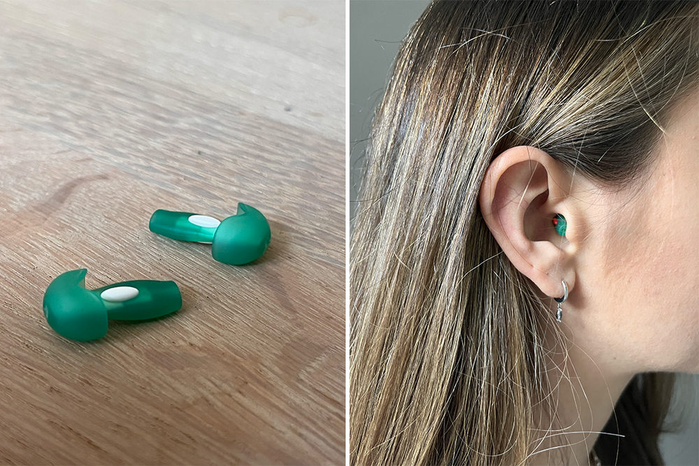 The flat, oval tips allowed for a supremely snug fit (Lois Borny/The Independent)