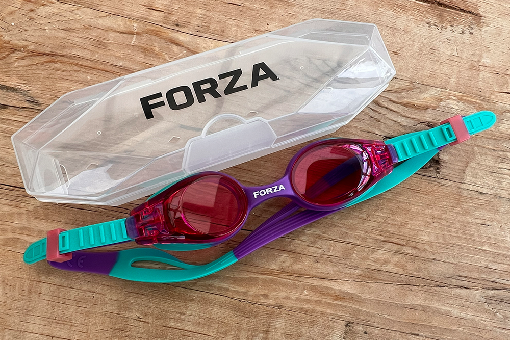 The snug fit is helped by the split strap and silicone seals, and the goggles feature anti-fog lenses and UV protection (Sarah Dawson/The Independent)