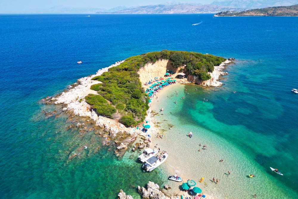 Ksamil is a popular beach spot (Getty Images)