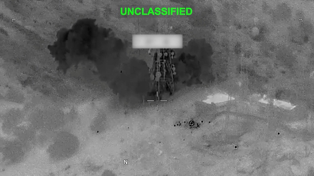 Smoke rises from an explosion at an unknown location, during what U.S. Central Command (CENTCOM) says are strikes on Iran, in this screen grab taken from a handout video released July 17, 2026. (Reuters)