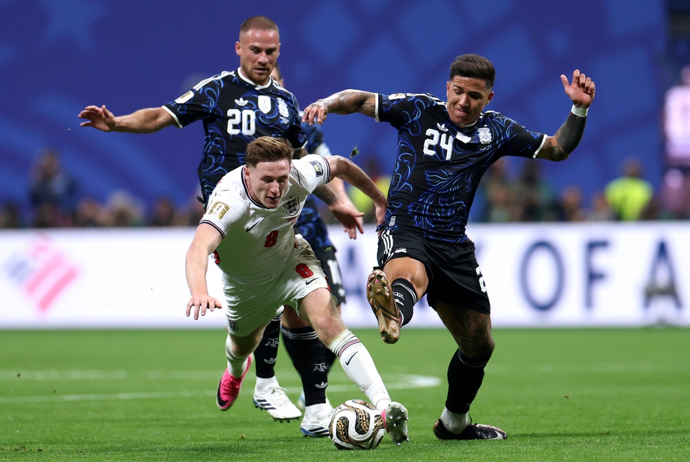 Image from: Spain v Argentina LIVE: Fans experiencing World Cup final chaos after Fifa system glitch
