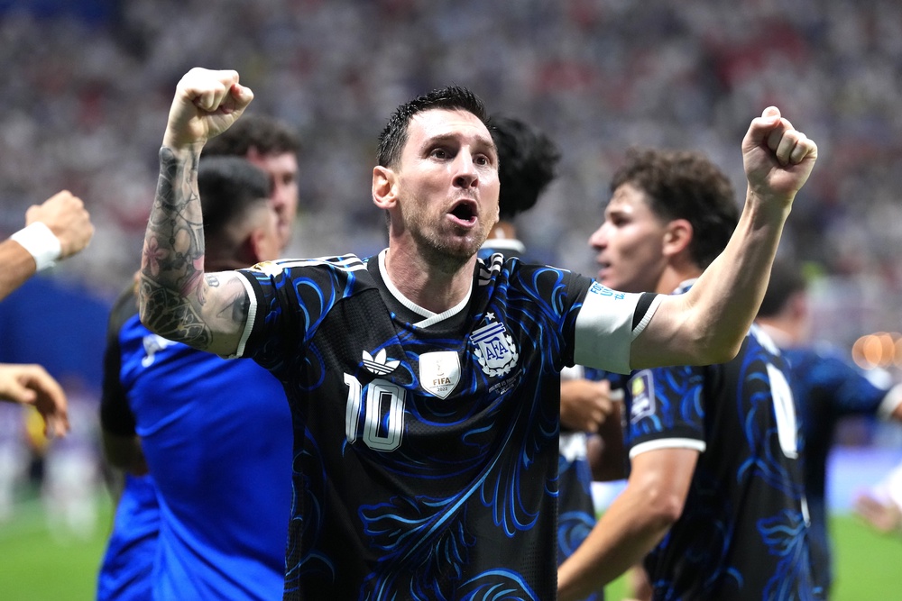 Argentina pulled off a late turnaround to break England hearts at the World Cup (PA)