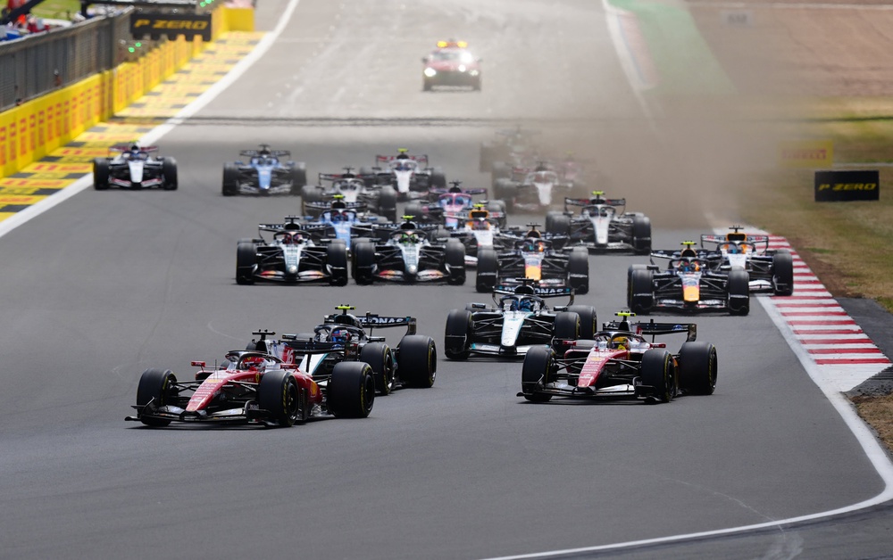 The Belgian Grand Prix starts (David Davies/PA) (PA Wire)