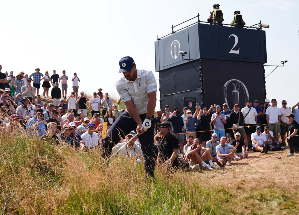 Bryson DeChambeau caused controversy at Royal Birkdale (Jacob King/PA) (PA Wire)