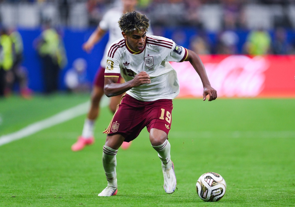 Yamal is said to have been nursing an injury in the build-up to the final (Getty)