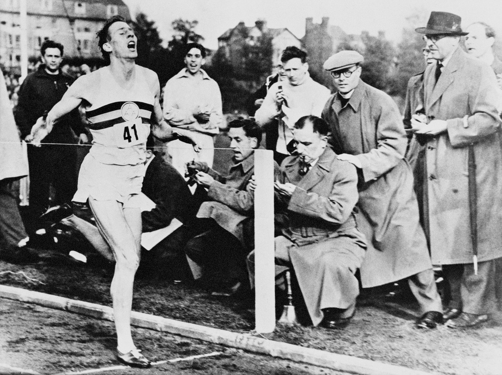 Josh Kerr said he was inspired by Sir Roger Bannister’s first sub-four-minute mile (PA). (PA Archive)