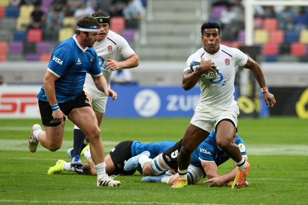 Immanuel Feyi-Waboso proved crucial for England (Reuters)