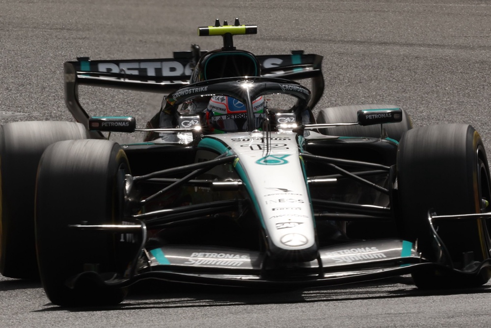 Kimi Antonelli stretched his championship lead (AP Photo/Omar Havana) (AP)