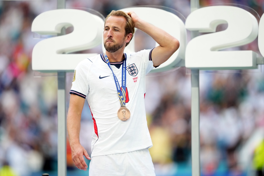Kane captained England to their best finish at a World Cup since 1966 (Martin Rickett/PA) (PA Wire)