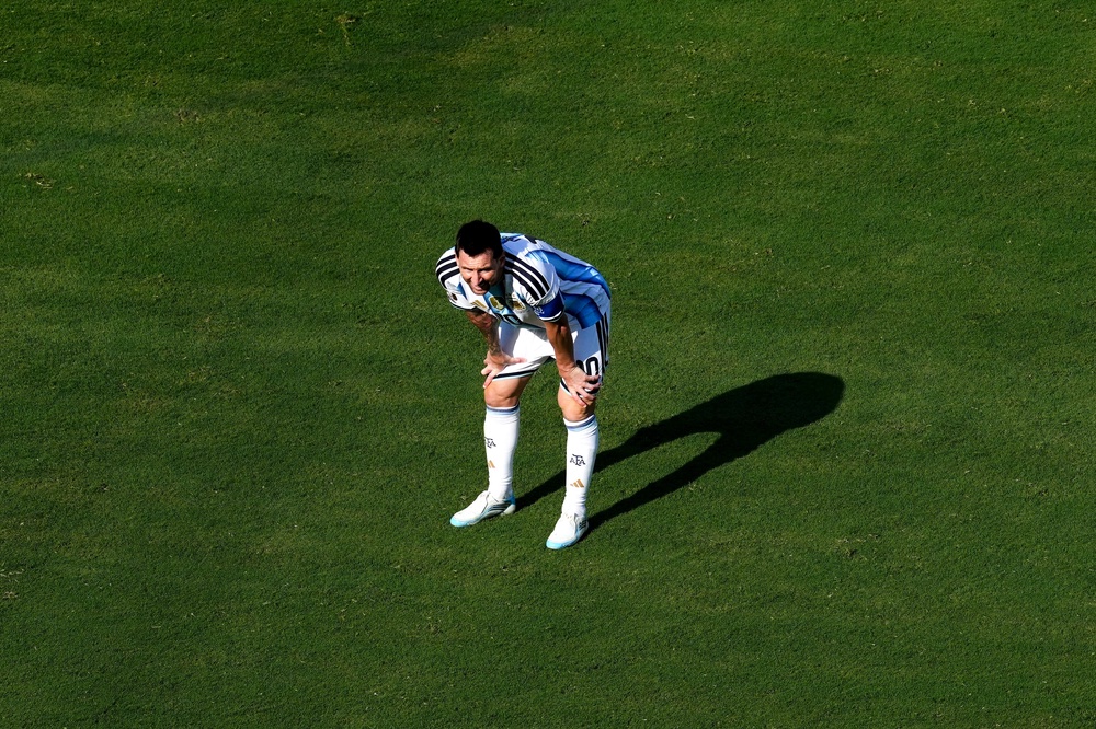 Messi and Argentina looked exhausted in the World Cup final (PA)
