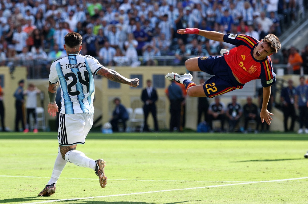 Fernandez’s challenge sent Cubarsi flying (Reuters)