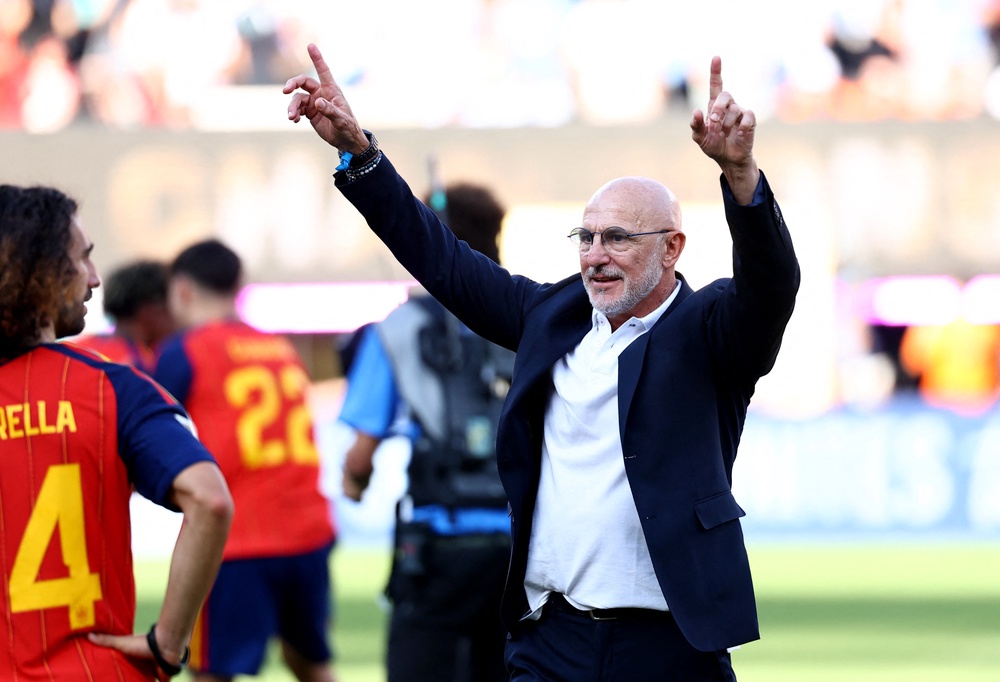 Luis de la Fuente got all the big decisions right (Reuters)