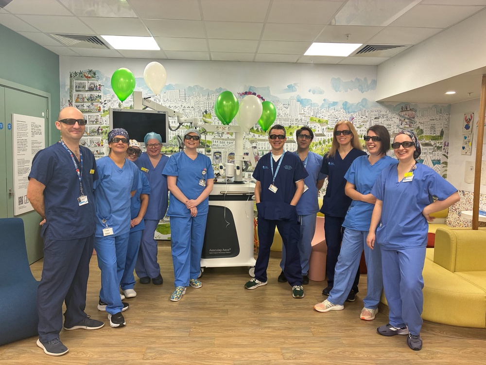 The device has been installed at the Royal Hospital for Children (RHC) in Glasgow (NHSGGC/PA)