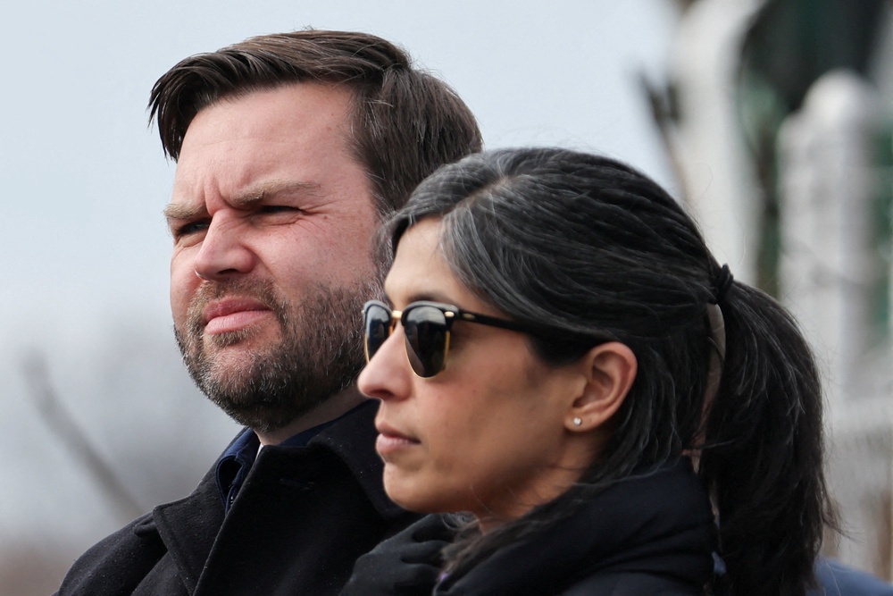 The Vances are reportedly looking to purchase a home in an upscale enclave in Virginia (Reuters)