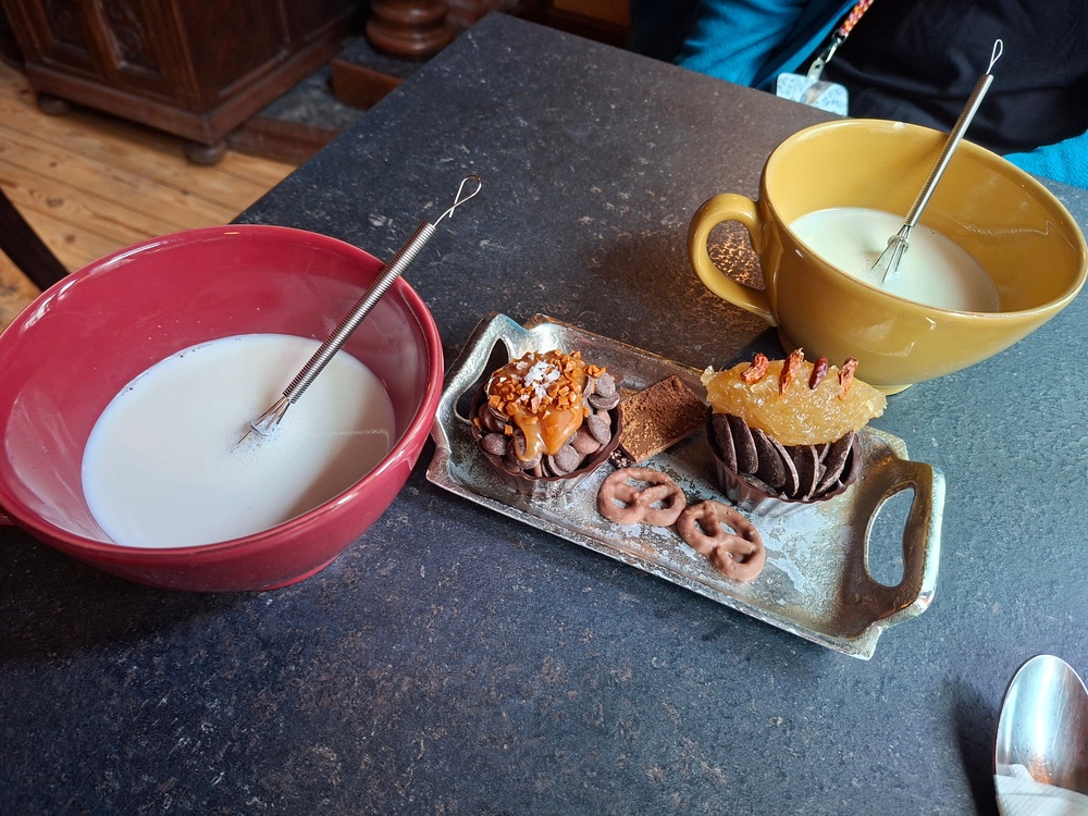 Spice up your life: Hot chocolate that you can whisk up for yourself (Amy Crowther/PA)