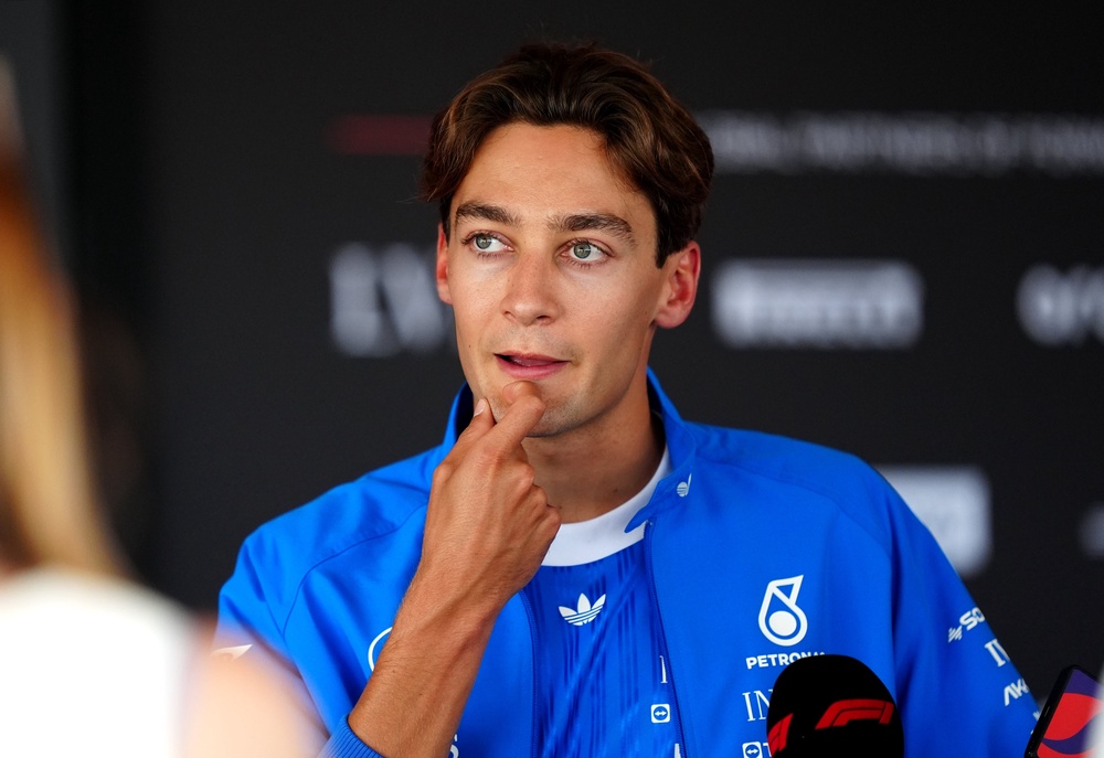 British driver George Russell trails Kimi Antonelli by 50 points (David Davies/PA) (PA Wire)