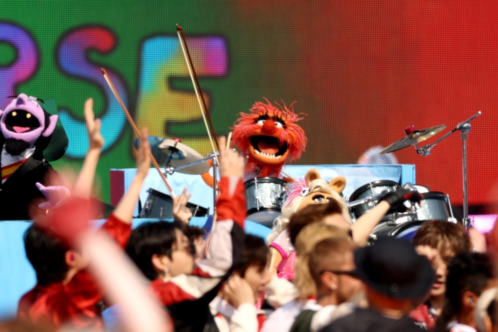 The Muppets performed a rendition of 'Seven Nation Army' (Getty)
