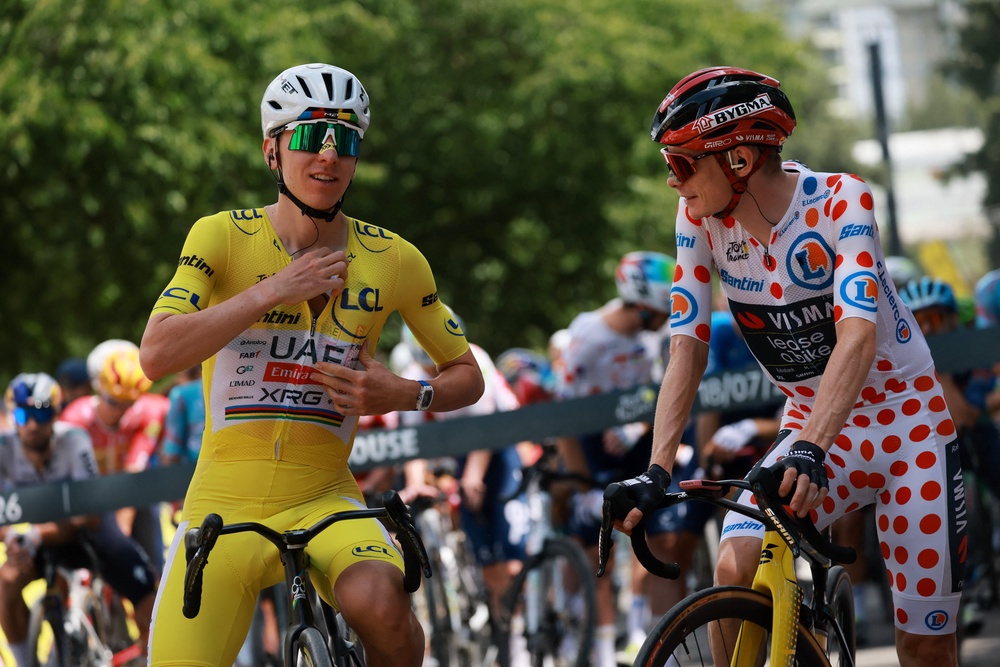 Vingegaard has widely been regarded as Pogacar's only real Grand Tour rival in recent seasons (Reuters)