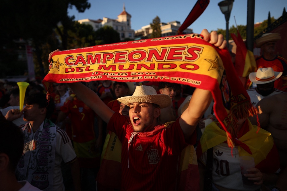 Fans will gather in their hundreds of thousands in Madrid (Reuters)