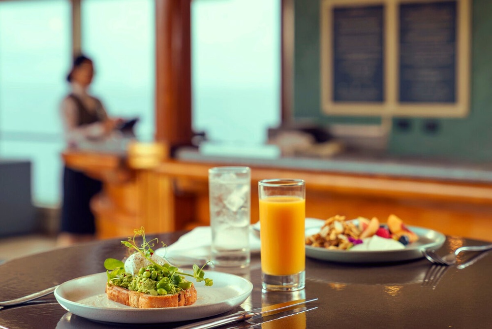 The Wellness Cafe has proved popular on other Cunard cruise ships (Cunard)