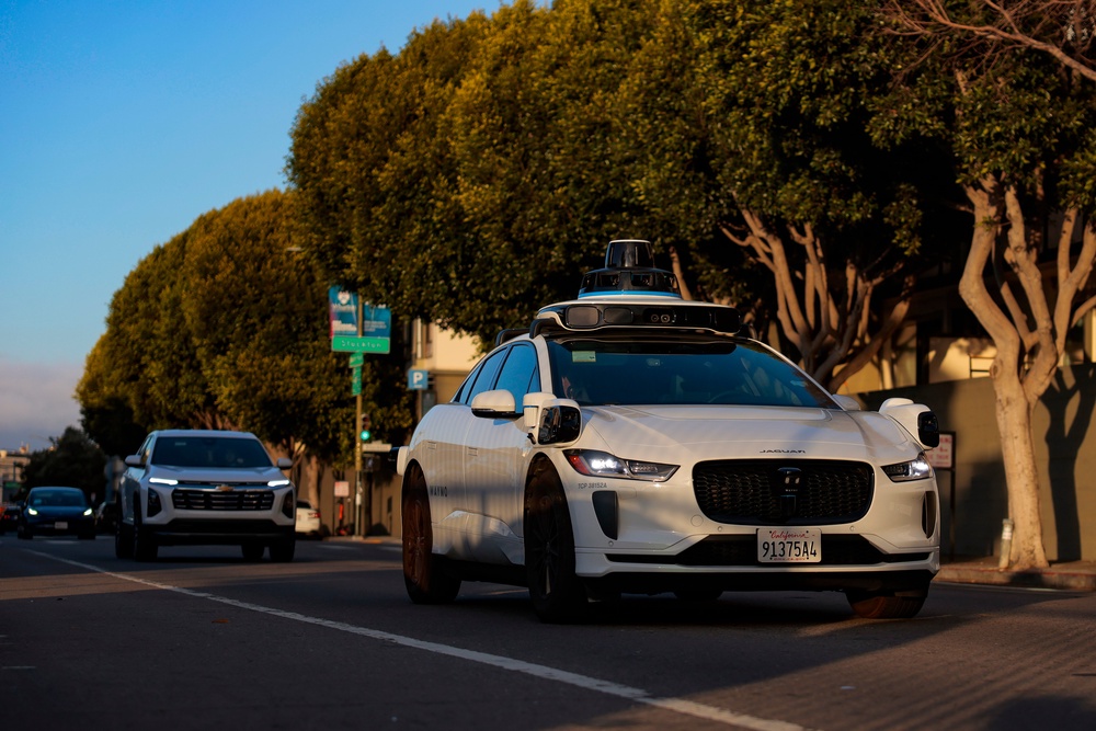 The self-driving cars are commonplace across California (Getty)