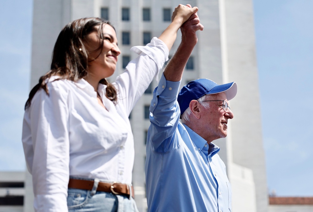 She also defended herself against claims that she had moved to the center of the political aisle (Getty Images)