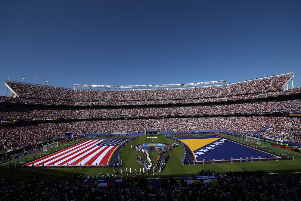 USA vs Bosnia at the San Francisco Bay Area Stadium (Getty)