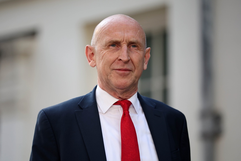 John Healey, who quit as defence secretary under Keir Starmer, is the new chancellor (Getty)