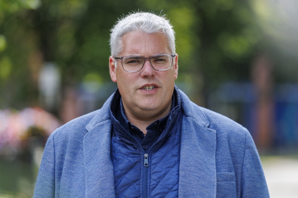 DUP leader Gavin Robinson wished Hilary Benn well (Liam McBurney/PA) (PA Wire)