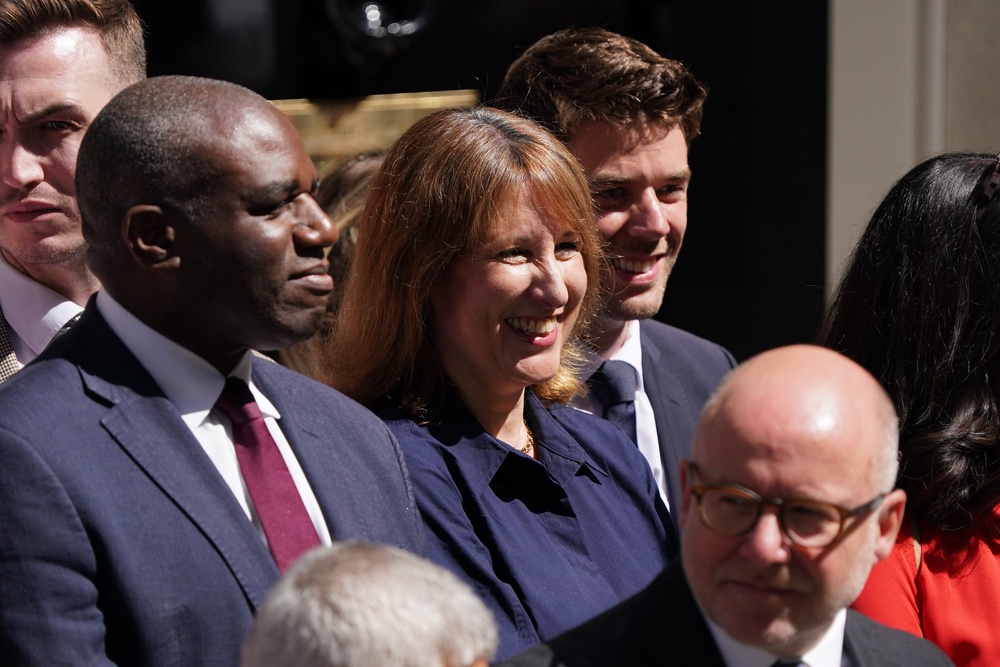 David Lammy and Rachel Reeves have left the cabinet (PA)