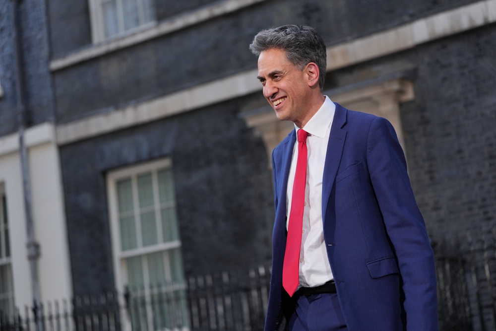 New Foreign Secretary Ed Miliband (Yui Mok/PA) (PA Wire)