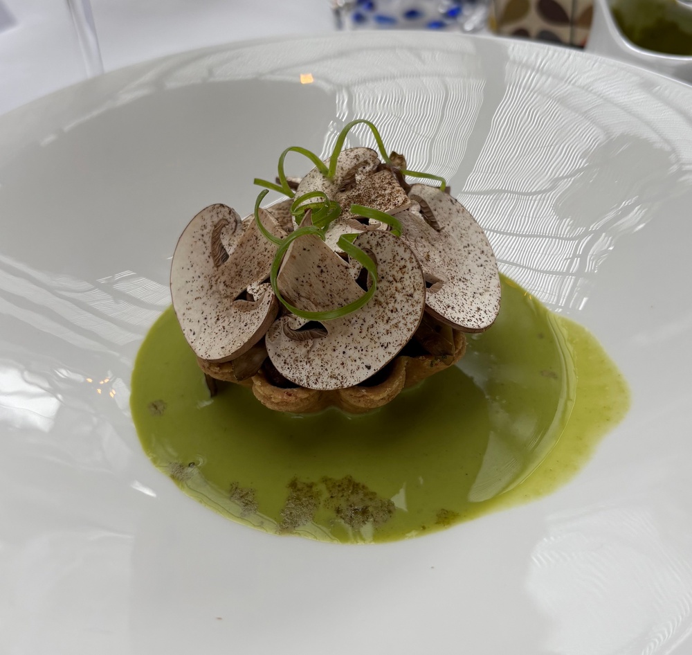 Mushroom starter at Isca (Hannah Stephenson/PA)