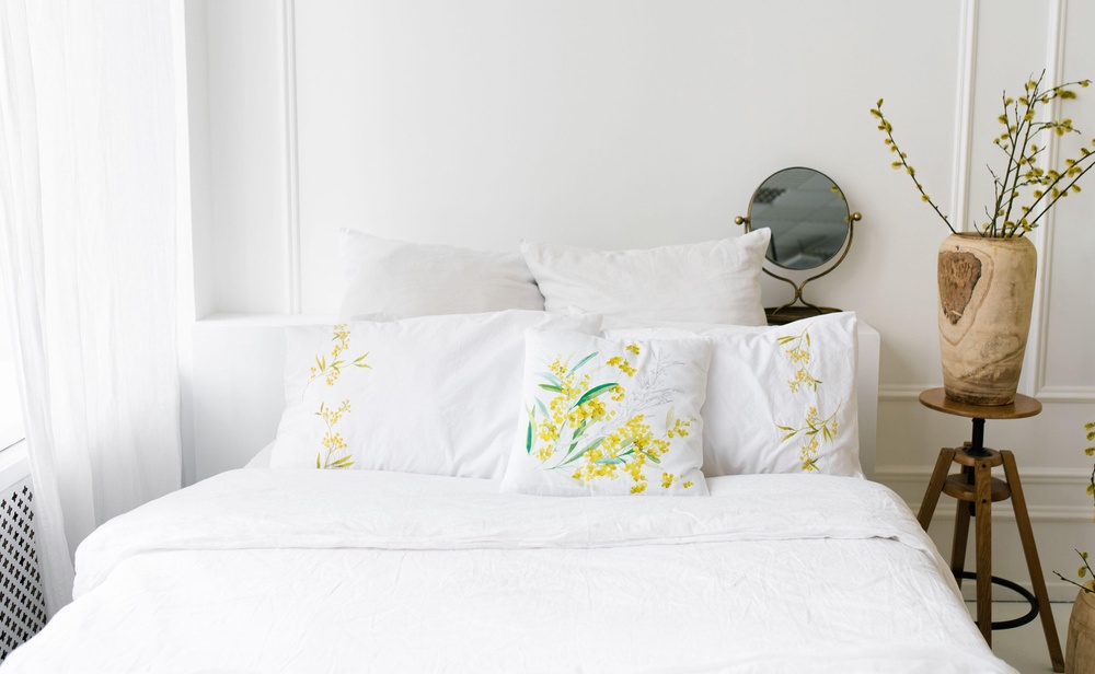 Changing your bed sheets is a key thing to do before you leave for holiday