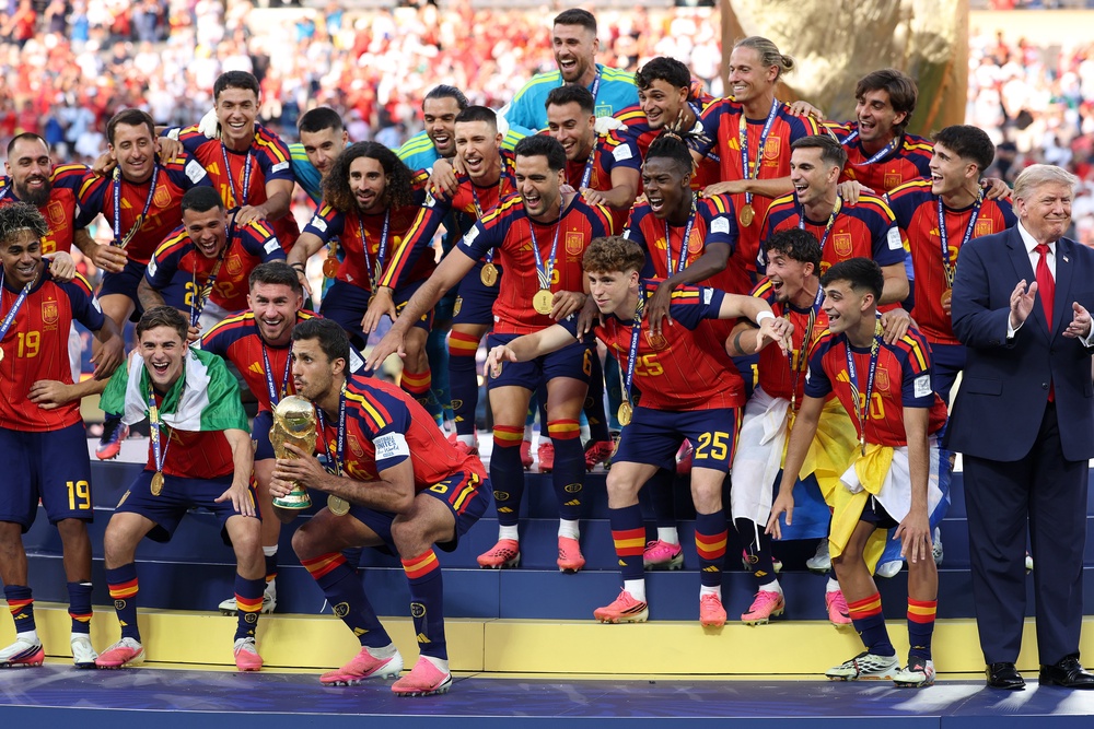 Rodri led Spain to World Cup glroy (Getty)
