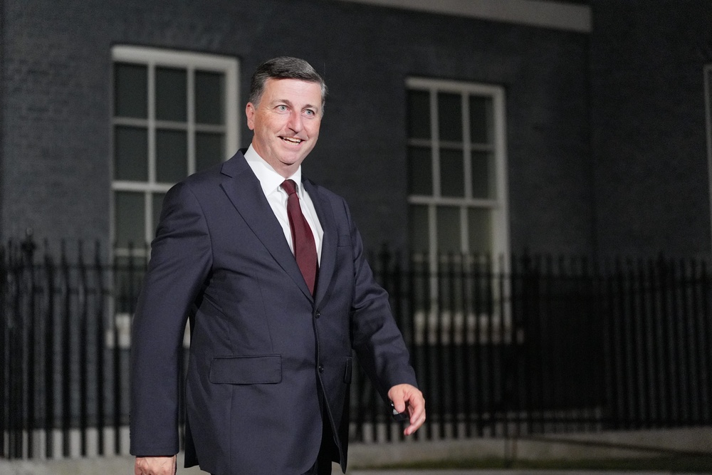 Swinney has signalled he does not want to work with Douglas Alexander, the Scottish Secretary (Yui Mok/PA)