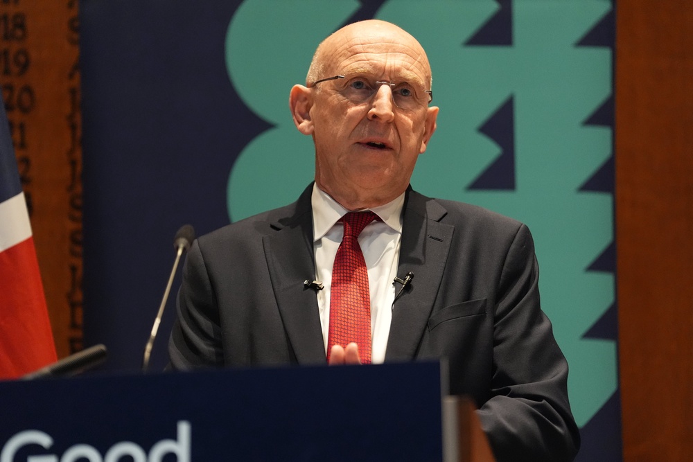 Former defence secretary John Healey has been named the new Chancellor (Lucy North/PA) (PA Wire)