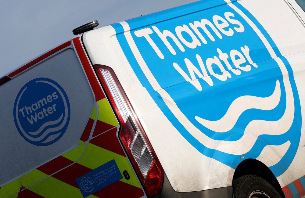 Thames Water said use is currently 10 per cent above normal in the Thames Valley and the Home Counties, as well as 7 per cent above normal in London (Reuters)