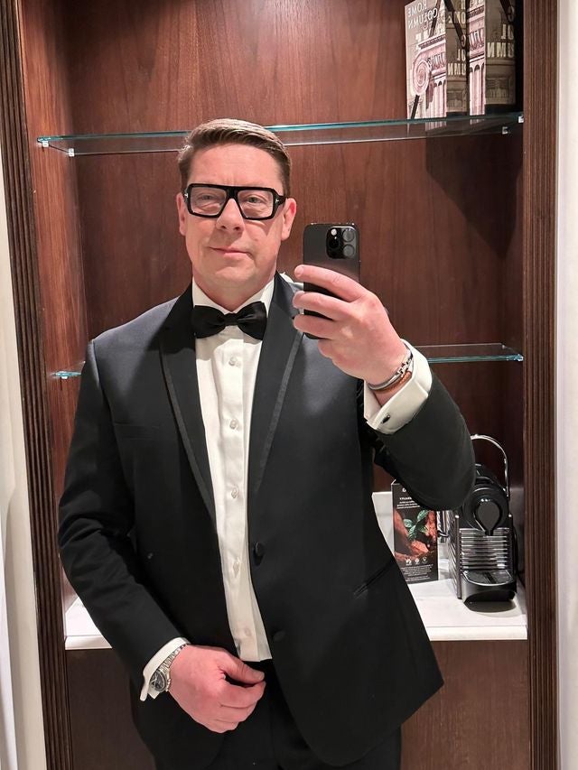 Mr Gough is believed to have been blackmailed on Grindr (Supplied)