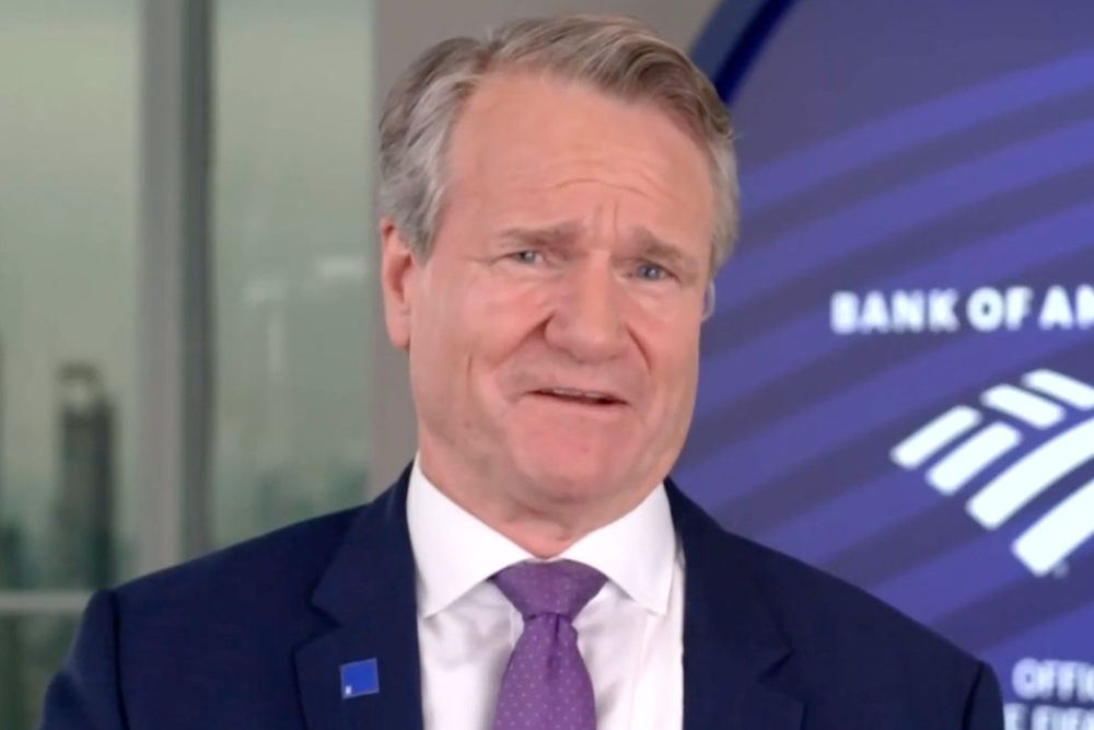 Bank of America CEO Brian Moynihan said that around $20 billion has been generated in economic activity in the U.S. (CBS News Face the Nation)