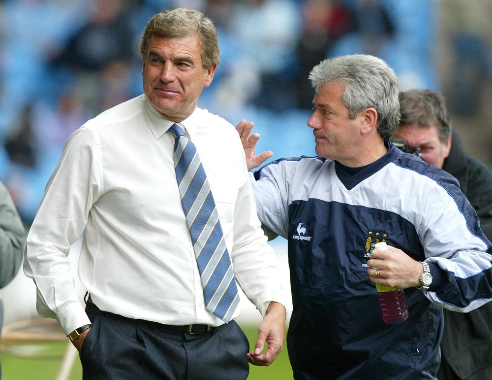 Sir Trevor Brooking (left) and Kevin Keegan remained friends after their playing days together with England (Martin Rickett/PA)
