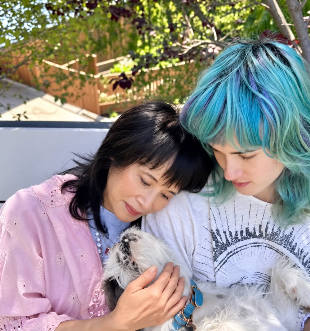 Lauren Tom with her daughter Ellie (Instagram/Lauren Tom)