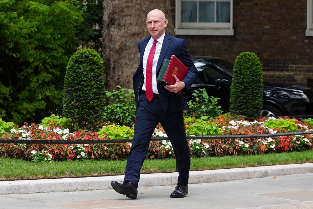 Chancellor of the Exchequer John Healey heralded ‘a new era of devolution and public control’ (PA Wire)
