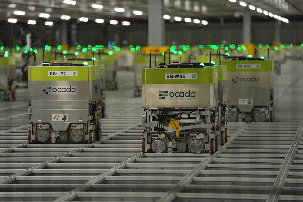Ocado has agreed to build a large robotic warehouse for a European retail chain (Jonathan Brady/PA) (PA Archive)