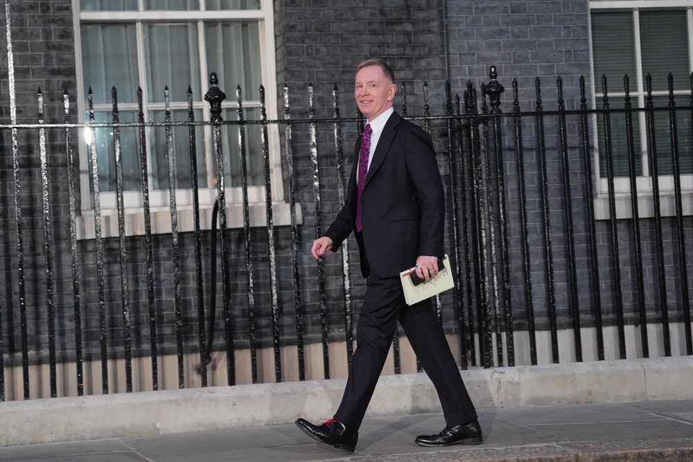 Sir Chris Bryant arrives in Downing Street (Yui Mok/PA) (PA Wire)