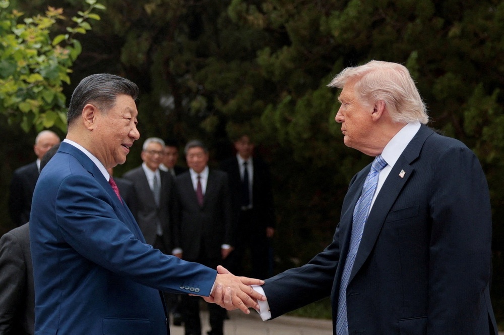 President Donald Trump has made expanding AI infrastructure a national priority as the U.S. competes with China (Reuters)
