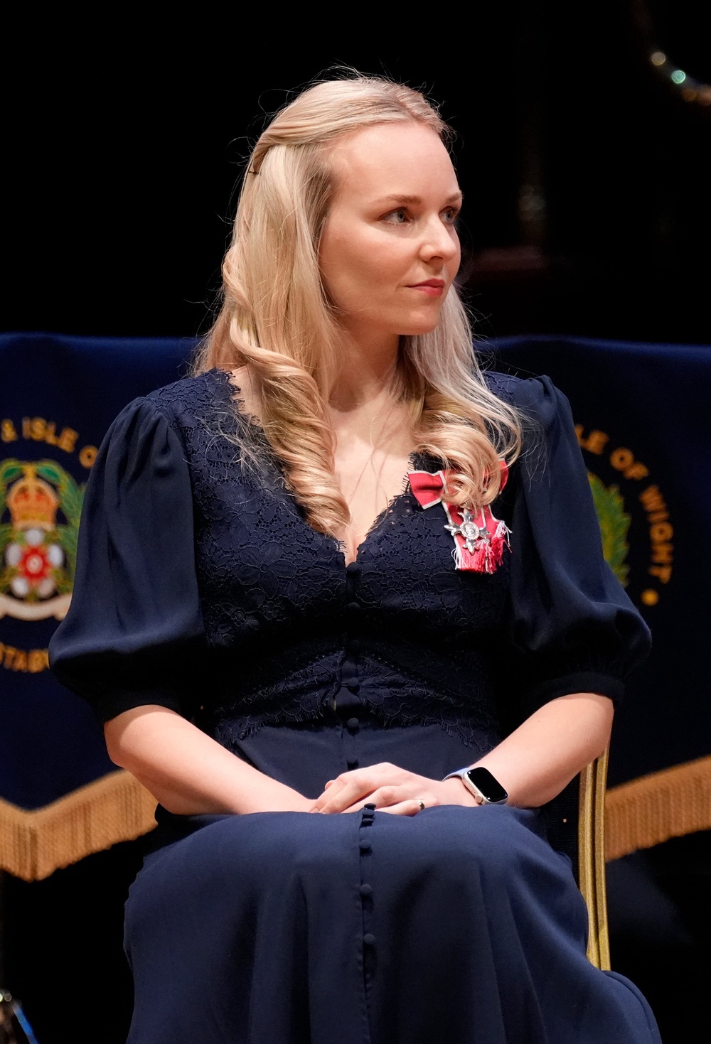 Lissie Harper was made an MBE in 2022 (PA)