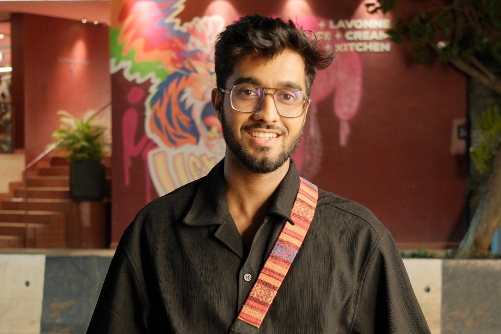 Sudharshan Birla had been living in the city for around a year when he started the platform (Supplied)