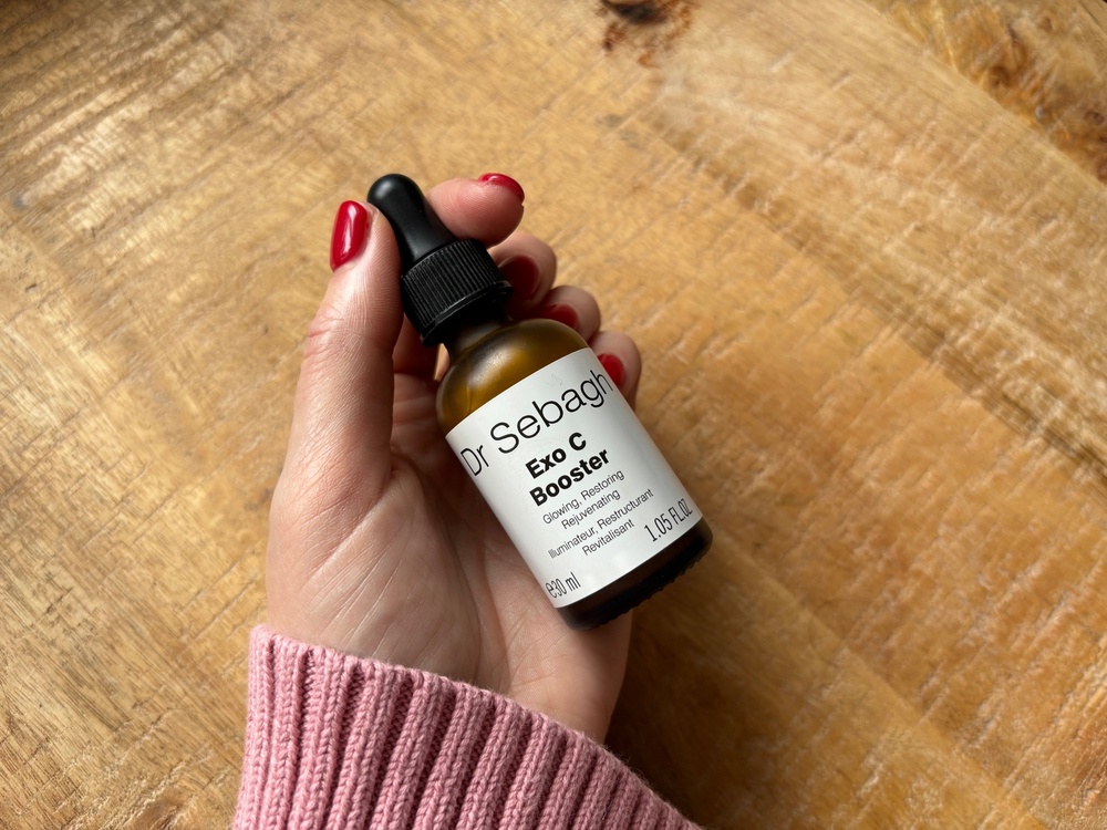 The exo c booster is a new addition to Dr Sebagh’s advanced ageing-maintenance skincare range (Helen Wilson-Beevers)