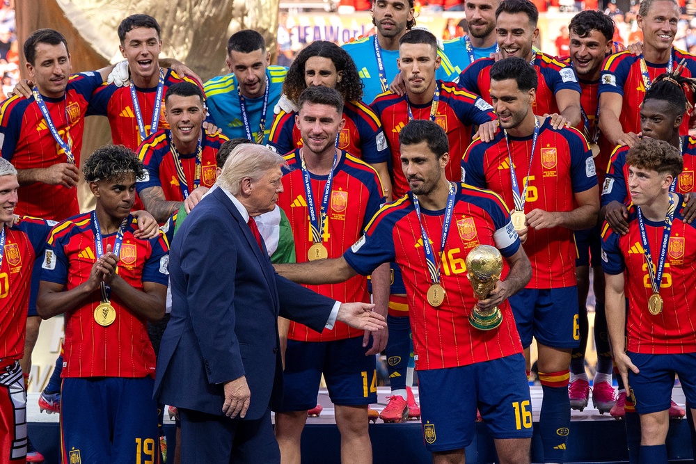 Spain won their second World Cup in July (Getty)