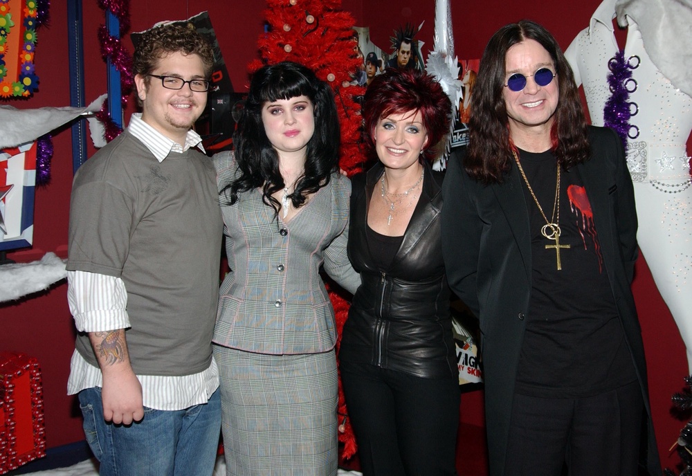 Jack, Kelly, Sharon and Ozzy Osbourne achieved a new level of fame with The Osbournes show (Anthony Harvey/PA) (PA Archive)